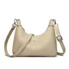 Bolso de Hombro de Moda para Mujer de Exportación Transfronteriza 2025 Nuevo Bolso Bandolera Urbano Simple Bolso Cruzado para Axila Bolso de Media Luna para Mujer