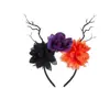 Acessórios de Cabeça Fantasia Halloween Rosa Três Cores Faixa Escura Faixa Bruxa Maligna Galho Morcego Acessórios de Cabelo Atacado