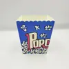Venta al por mayor transfronteriza de Cajas de Palomitas de Maíz listas, Cajas de Empaque para Alimentos de Palomitas de Pollo y Papas Fritas, Cajas de Papel Desechables para Alimentos