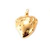 Estilo Retro Nicho Novo Transfronteiriço Tulipa Morango Sol Aço Titânio Banhado a Ouro 18k Pingente Acessórios de Joias DIY