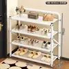 Zapatero plegable para entrada de casa, multicapa, sin necesidad de instalación, zapatero simple, estante para zapatos ahorrador de espacio para sala de estar