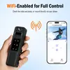 Grabadora de Mano Compacta Portátil de Alta Venta Transfronteriza para Aplicación de la Ley con Wifi, Visión Nocturna Infrarroja y Cámara Deportiva Inteligente con Clip