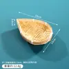 Bandeja de Chá Jogo da Velha de Bambu Estilo Chinês Prato de Lanche Doce Montanha-russa de Chá Retrô Suporte para Copo Bandeja de Mesa de Bambu