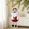 Decoraciones navideñas transfronterizas nuevas, cuentas colgantes, lino, árbol de Navidad, muñeco de nieve para ancianos, colgante de muñeco, venta al por mayor