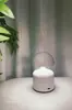 Lámpara de Mesa Pequeña de Hongo Lámpara de Mesa Retro Barra de Carga Metálica Lámpara de Mesa Lámpara de Mesa para Comedor Lámpara de Mesa Decorativa para Cafetería