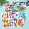 Casa Divertida Estéreo DIY Ensamblada Rompecabezas Educativo para Niños Regalo de Apertura de Guardería para Bebés Pequeño Hecho a Mano