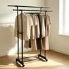 Varal de Roupa de Polo Duplo Transfronteiriço, Varal Removível, Cabide Simples Doméstico, Varal Telescópico de Chão Atacado