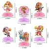 Suministros para Fiesta de Perro Rosa Decoraciones de Panal Decoraciones de Cumpleaños de Paw Patrol Decoraciones de Mesa de Panal Al Por Mayor