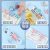 Clips para Papel de Colores Paquete Mixto para Documentos, Exámenes, Encuadernación de Libros, Clips de Papelería, Artículos de Oficina, Clips de Cola de Golondrina