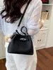 Bolsa Popular Transfronteriza de Gran Capacidad para Mujer, Bolso de Hombro Estilo Nicho de Gama Alta, Bolso Cubo para el Trabajo y el Viaje Diario, Bolso Cruzado de un Solo Hombro