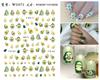 Pegatina para Uñas con Arte de Frutas Estilo Deslumbrante Little Red Book Sandía Piña Arándano Pegatina para Uñas con Arte de Frutas WG314-330
