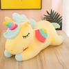 Peluche de muñeca de unicornio transfronterizo, almohada, regalo para niños, comercio exterior, muñeca de pony ángel, almohada para dormir