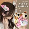 Pasador de Pelo de Perro Lindo de Dibujos Animados Nuevo para Mujer Otoño e Invierno Clip de Cara de Felpa BB Tocado Clip Lateral Clip para Flequillo de Cabello Roto