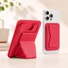 Soporte magnético para teléfono Magsafe con tarjetero, en stock para venta al por mayor, con soporte horizontal y vertical, compatible con dispositivos Apple y Android