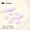 Cuentas de Corazón de Manzana Bolso de Cuentas Colgante Hecho a Mano DIY Pulsera Hecha a Mano Collar Pendientes Accesorios de Joyería
