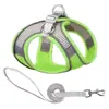 Popular Colete de Malha de Camada Dupla Estilo Arnês para Cães Pequenos e Médios, Moderno, Respirável e Confortável Corda de Tração Suprimentos para Animais de Estimação