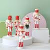 Ventas Directas de Fábrica 13cm Soldadito Nogal Pinza Decoración 12 Madera Hogar Colgante Navidad Estilo Europeo