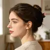 Pinza para el pelo grande con estampado de leopardo transfronterizo, Pasador versátil y elegante para mujer, Sensación de alta gama, Pinza de tiburón Accesorio para el cabello al por mayor