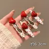 Pinzas de Pelo Coloridas Estilo Coreano para Mujer, Pasadores Exquisitos de Alta Gama, Pinzas Versátiles de Pato para Flequillo, Nuevos Accesorios Pequeños para el Cabello 2026