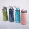 Garrafa Térmica Esportiva, Copo de Água Portátil para Fitness ao Ar Livre, Copo de Beber Direto para Estudante e Trabalhador de Escritório, Montável no Carro 550/700ml