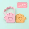 Molde para Galletas de Dibujos Animados Oso Arcoíris Simulación de Tiempo en Familia Herramienta Creativa DIY para Hornear Galletas