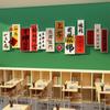 Clase Pared Cultural Decoración de Aula Diseño Pegatinas de Pared Clase de Tutoría Lema Inspirador Mural Pizarra Periódico Autoestudio