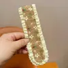 Fita Mágica Infantil Desenho Laço Renda Franja Patch para Meninas Pequenas, Fixador de Cabelo Amigo do Cabelo para Meninas