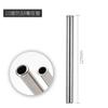 Direto da fábrica 304 aço inoxidável palha curta anti-risco boca arranhar metal Amazon best-seller bebida terno de palha