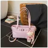 Bolso Tote de Moda y Tendencia 2026 Nuevo Verano Versátil Bolso Cruzado Elegante Bolso de Mano Pequeño Texturizado para Mujer