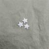 Accesorios de relieve de estrellas con purpurina de 1,3 cm, accesorios para el cabello, tocados, ropa, decoración de muñecas