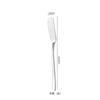 Fábrica de faca de manteiga de aço inoxidável 304 talheres ocidentais faca de geleia queijo cabo longo faca de manteiga faca de decoração raspador de creme