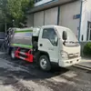 Camión compactador de basura Foton Xiaoka Star 3 Marca Azul Puede Entrar al Garaje Subterráneo Camión compactador de basura de 5 metros cúbicos Marca Azul Chengli