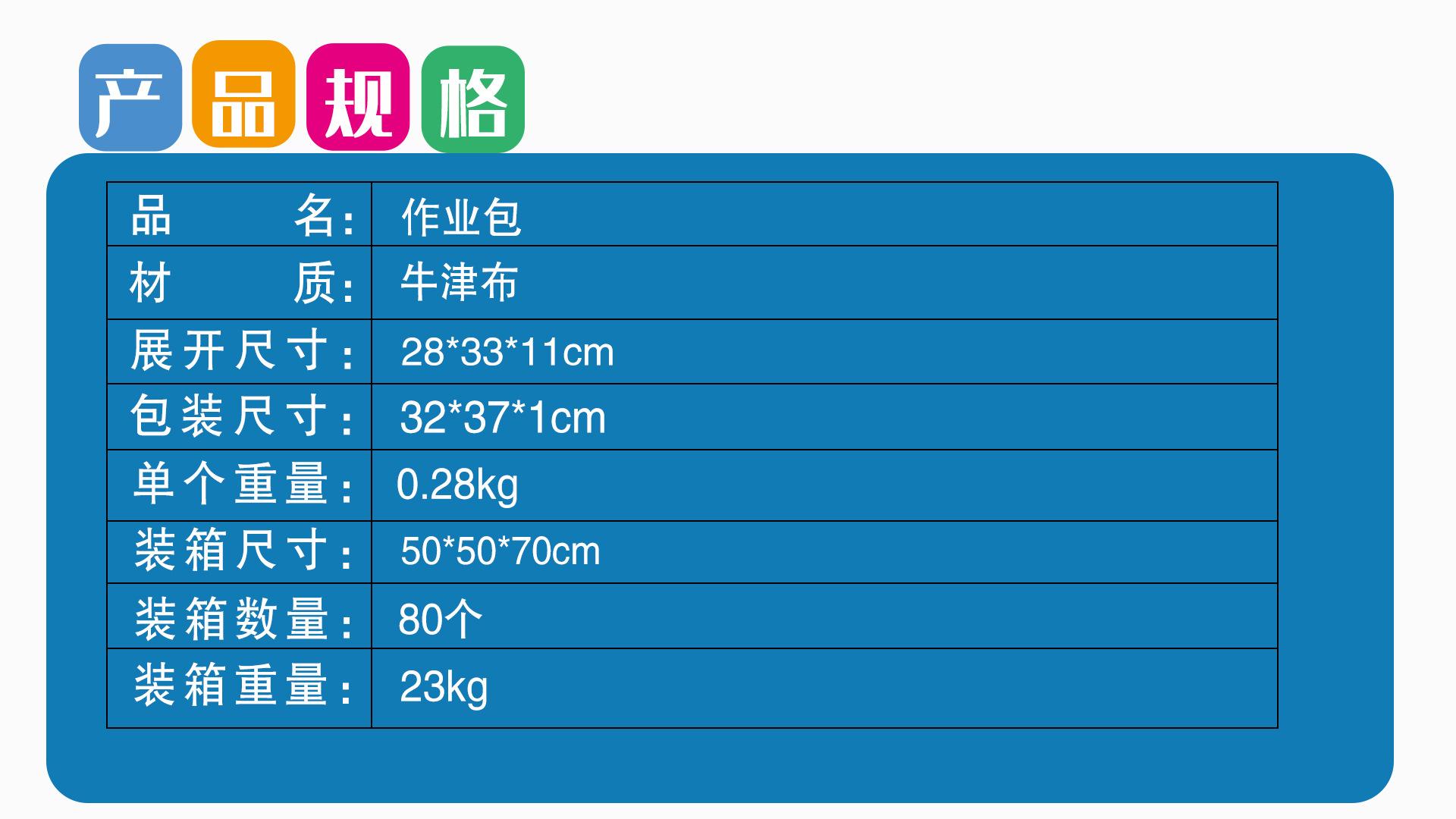 作业包