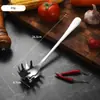 Vaya, vajilla pública de acero inoxidable, espumadera de mango largo, tenedor de cena, cuchara de arroz para el hogar, cuchara para fideos, cuchara y tenedor de servicio público para hotel