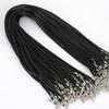 Accesorios de bricolaje, collar de cera de algodón de Corea del Sur, joyería, cordón, cuerda, colgante de cristal de jade, cuerda