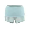 Shorts Deportivos Casuales de Verano para Mujer, de Tiro Bajo con Rayas, Doble Capa, Cintura Flip, para Usar como Ropa Exterior
