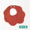 Babetes, Toalha de Saliva de Gaze de Seis Camadas, Bibe Pétala Respirável e Absorvente para Bebês, Bibe Liso Dupla Face para Recém-Nascidos