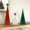 Decoración navideña y artículos de decoración para el hogar más vendidos a nivel transfronterizo: chimenea de mesa independiente y adornos de árbol de Navidad de madera