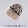 Nuevo Estilo Gorro de Lana Tejido de Cachemira Pura, Moda Europea y Americana para Mujer, Esquí, Personalizado, Borde Enrollado, Gorro de Lana Tejido Pullover