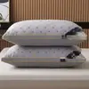 Rellenos de almohada Gypsophila para uso doméstico, un par de rellenos de almohada acolchados tridimensionales para dormitorios estudiantiles y hoteles