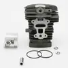 Ensamblaje de cilindro aplicable STIHL Steele MS211 Ensamblaje de potencia 211C Camisa de pistón de 40 mm Cilindro Cilindro