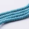 Diámetro 10, 8, 6 mm Cuentas de Ábaco Turquesa Cuentas Semi-Terminadas Pulsera DIY Collar Accesorios de Joyería Venta al por Mayor