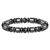 Joias Populares Transfronteiriças da Amazon Pedra Natural Cruz Pulseira Personalizada Casal Melhor Amigo Pulseira Feminina Joias Atacado
