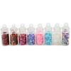 Pó Glitter Colorido para Nail Art Caixinha com Lantejoulas Frasco com Pó Laser Pó Solto Glitter Joias para Unhas DIY Adesivo