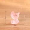 Micro Paisaje Transfronterizo Creativo Luminoso Pequeño Rinoceronte Resina Pequeño Animal Artesanías Decoración Lindo Hecho a Mano Pequeños Adornos
