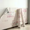 Papel pintado autoadhesivo lindo de dibujos animados, pegatinas de pared impermeables, papel pintado para el hogar, pegatinas decorativas para pared de fondo de habitación infantil, dormitorio