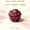 Cuentas de Zodiaco Doce Cuentas de Cinabrio Alto Contenido Arena Dorada Púrpura 8mm Accesorios para Pulsera Redonda DIY Tres en Uno y Seis en Uno