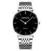 CHENXI/Dawn Moda Reloj de Pareja Banda de Acero Reloj de Cuarzo Casual para Hombre 072A