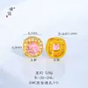 Acessórios Dourado Areia de Conservação Forte da Cor Joias DIY Ouro Antigo Rosa Contas Espaçadoras Pequenas Pulseira de Contas Soltas Corda de Mão Trançada com Contas