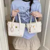 Bolso cruzado estampado moderno y a la moda, 2026 Primavera Bolso de hombro/cruzado/de mano texturizado de alta calidad con gran capacidad y diseño versátil